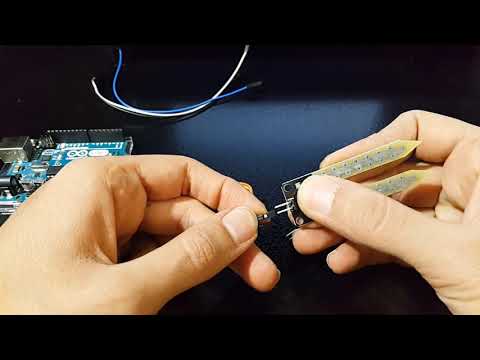 راه اندازی سنسور رطوبت خاک مقاومتی مدل yl-69