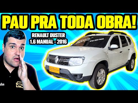 RENAULT DUSTER 1.6 MANUAL - INDESTRUTÍVEL, BOM e BARATO! PREÇO, DEFEITOS e CONSUMO! (Avaliação)