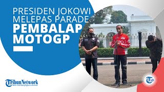 Dilepas Jokowi, Para Pembalap Terus Melambaikan Tangan kepada Masyarakat saat Melintasi Sarinah