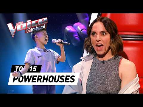 Phenomenal POWERHOUSES on The Voice Kids! 🔥