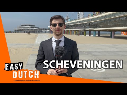 Tour Around Scheveningen (In slow Dutch) | Super Easy Dutch 3