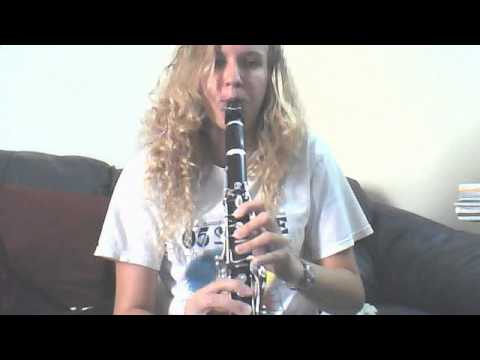 Concert Bb Scale on Clarinet