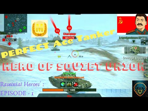 WOT Blitz | PERFECT Ace Tanker | T-54 mod.1 | 3.9K Damage | 7 Kills | "HERO OF SOVIET UNION"