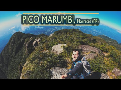 Como é subir na montanha MAIS DIFÍCIL do Sul do Brasil: PICO MARUMBI (Morretes, PR) | Trilha 046