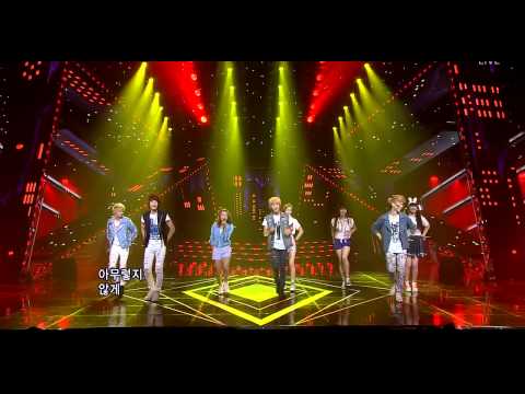 [Backup]110711 Inkigayo SHINee+f(x) Special Stage-Hello