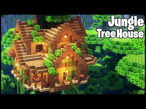 Julious - Giant Jungle TreeHouse｜Minecraft Building Tutorial #39