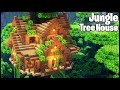 Giant Jungle TreeHouse｜Minecraft Building Tutorial #39