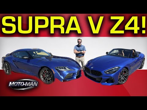 BMW Z4 vs Toyota Supra: It’s a bigger difference than a roof!