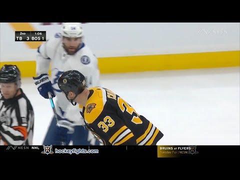 Patrick Maroon vs Zdeno Chara Mar 7, 2020
