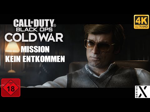 Call of Duty Black Ops: Cold War; Mission: Kein Entkommen in 4K @ 60FPS [XBOX SERIES X] [Deutsch]