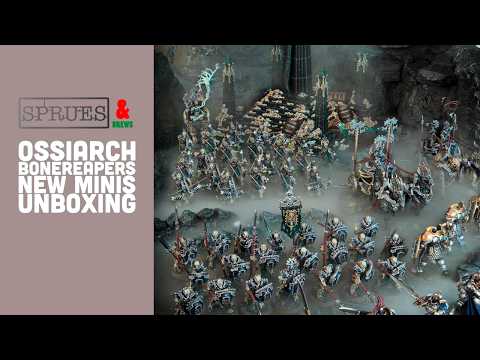 Ossiarch Bonereapers Unboxing | Liege Mortek, Triaxes, War Chariot | Warhammer Age of Sigmar