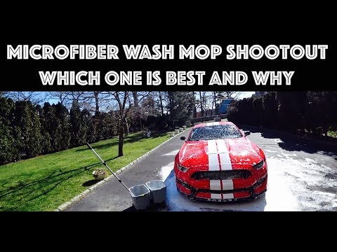 Griots Garage vs Microfiber Madness Wash Mop Shootout