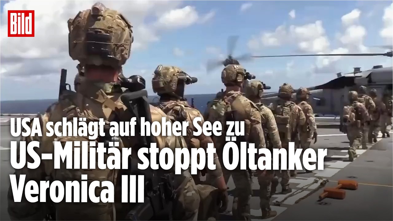 NACH MONATELANGER VERFOLGUNG: US-Militär entert weiteren Tanker