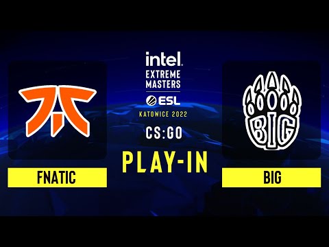fnatic vs BIG – Map 3 [Overpass] - IEM Katowice 2022 - Play-In