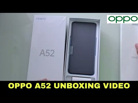 OPPO A52 UNBOXING VIDEO
