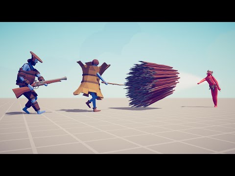 HAY BALER & BLUNDERBUSS vs EVERY GOD - Totally Accurate Battle Simulator