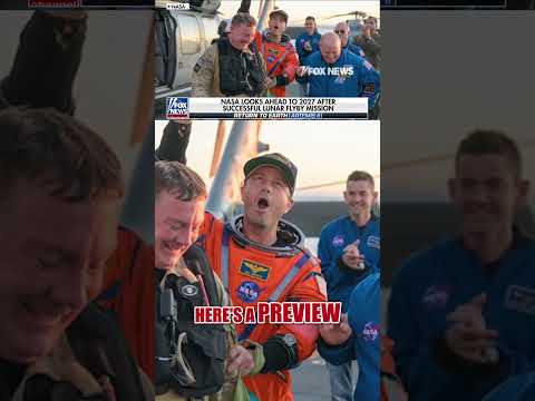 Trump congratulates Artemis II crew: 'SPECTACULAR' #shorts