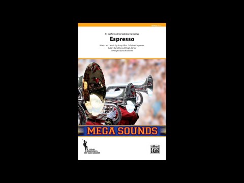 Espresso, arr. Nick Baratta – Score & Sound