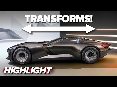 The Audi SkySphere concept TRANSFORMS