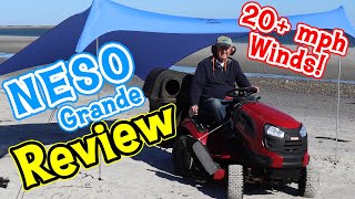 Neso Grande Beach Tent Review | Windy Day Set Up
