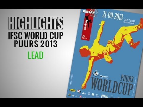 IFSC Climbing World Cup Puurs 2013 - Lead - Highlights