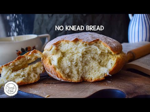 Mix in the evening bake in the morning No-Knead Bread