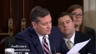 Sen. Ted Cruz calls out Democrat Hypocrisy in Sessions Hearing