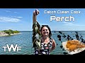 Fried Whole PERCH {Catch Clean Cook}