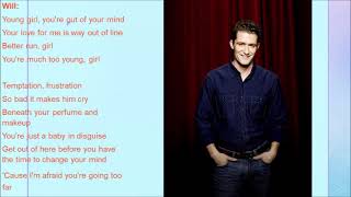 Don&#39;t Stand So Close To Me/Young Girl Glee Lyrics