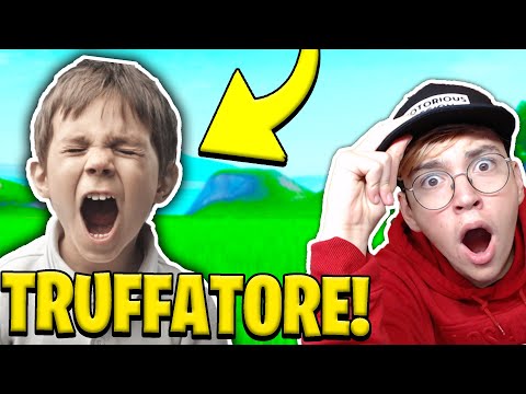 BAMBINO E SUA MAMMA MI TRUFFANO, SCLERANO E PIANGONO SU FORTNITE