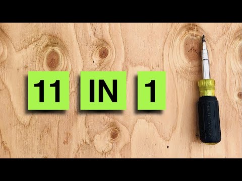 My favorite screwdriver! Klein Tools 11-in-1 Screw and Nut Driver REVIEW
