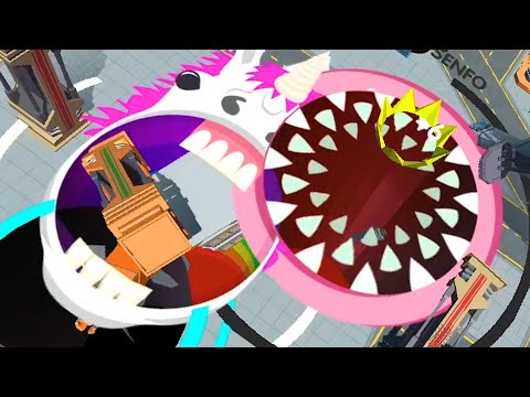 Hole.io Map Control: 100.00% - Big Hole WORLD RECORD #245