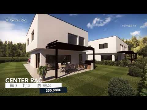 RAČE - Samostojna in hiša dvojček