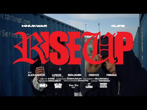 MNUKWAR4LIFE - RISE UP (OFFICIAL MUSIC VIDEO)