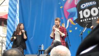 Lady Antebellum performing at Oreo's 100th Birthday Celebration: Just a Kiss, American Honey