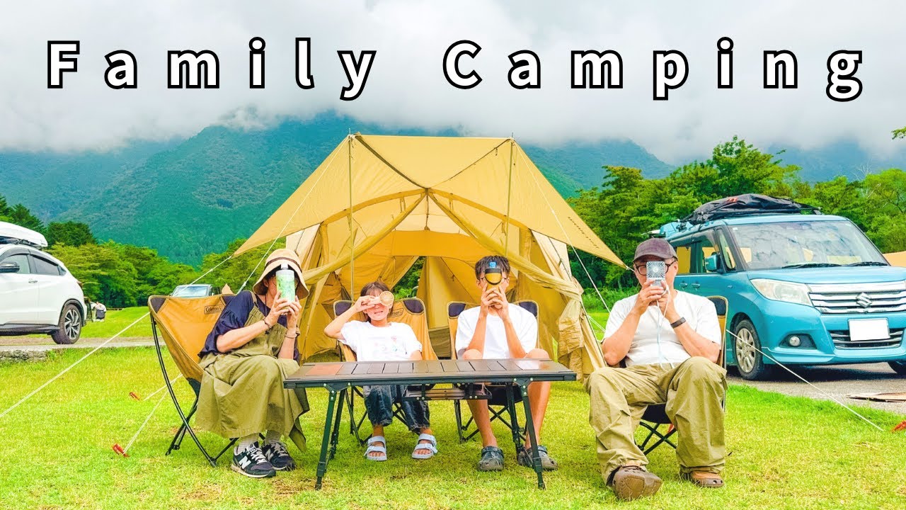 キャンプは間違いじゃなかった…！中学生最後のファミリーキャンプ