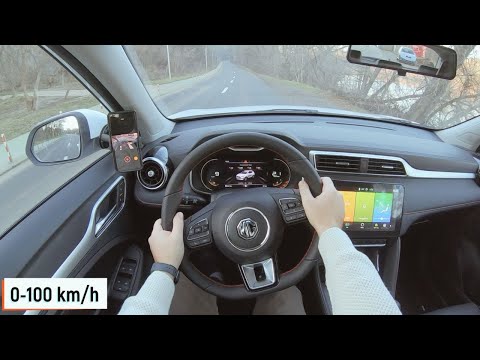 MG ZS 2023 (1.0 T-GDI 111 HP Automatic) POV Test Drive