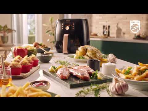 Philips Air Fryer HD9867/90 Black/Copper Philips Air Fryer HD9867/90 Black/Copper