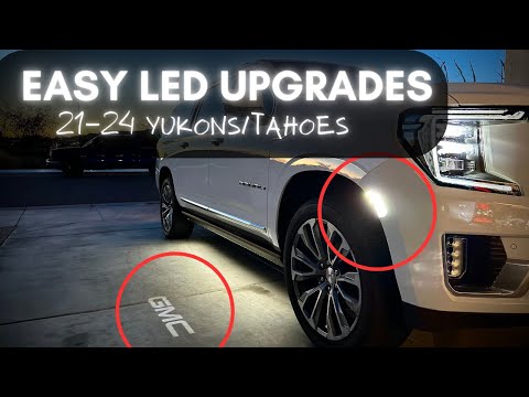 Yukon/Tahoe Side Marker & Puddle Lamp Replacement