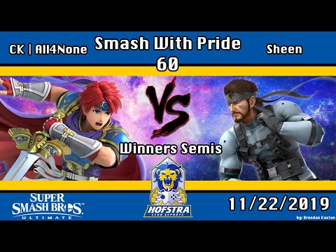 Smash with Pride 60: CK | All4None (Roy) VS Sheen (Snake)