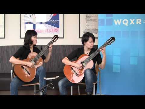 Beijing Guitar Duo Plays Crab Walk from Maracaipe