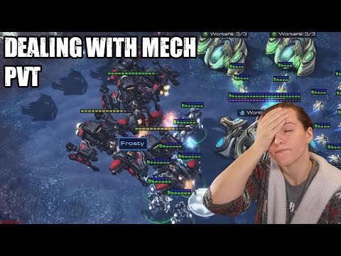 Protoss Taking On Terran Mech