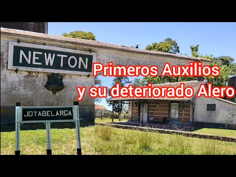 ESTACIÓN NEWTON del FERROCARRIL GENERAL ROCA ex FERROCARRIL DEL SUD 