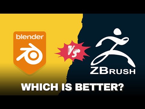 Sculpt in Blender Like ZBrush? Sculpting in ZBrush vs Blender (Full Tool Comparison)