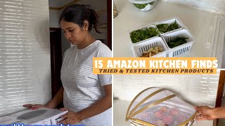 15 AMAZON TRIED & TESTED KITCHEN PRODUCTS|| Amazon Best Buy Kitchen items || Classy Mindfulmom