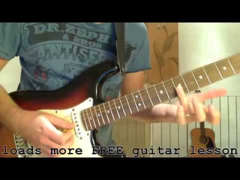 365 Guitar Lessons in 365 Days: 210 - Lead Lick 55, Aeolian Pentatonic Shape