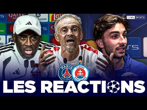 FIERTÉ, BALLON d'OR, et TRIPLÉ... Les RÉACTIONS après PSG - SLOVAN BRATISLAVA