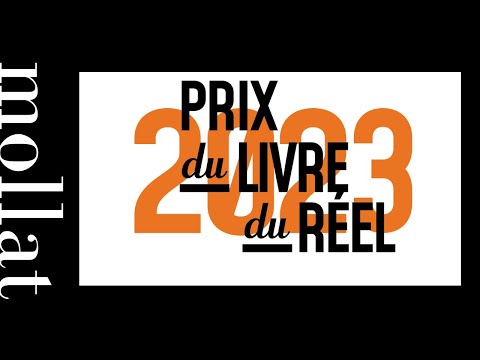 Remise du prix du livre du réel 2023 ; Alice Géraud