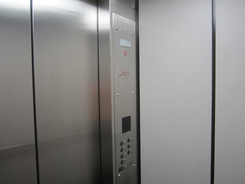 Original Otis & Modernized Tejas Hydraulic Elevator at the UT Austin Geography Building.