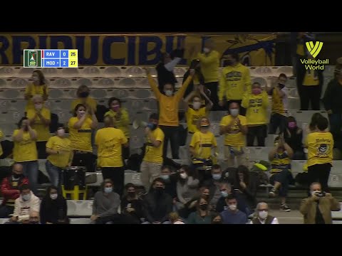 Consar RCM Ravenna vs. Leo Shoes PerkinElmer Modena - FIVB - Super Liga - Match Highlights